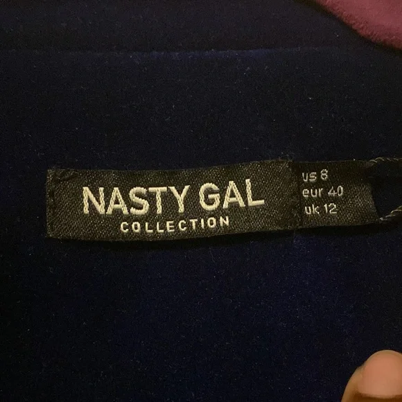 Nasty Gal “Can You Feel It Blazer” Size 8 - Picture 2 of 6